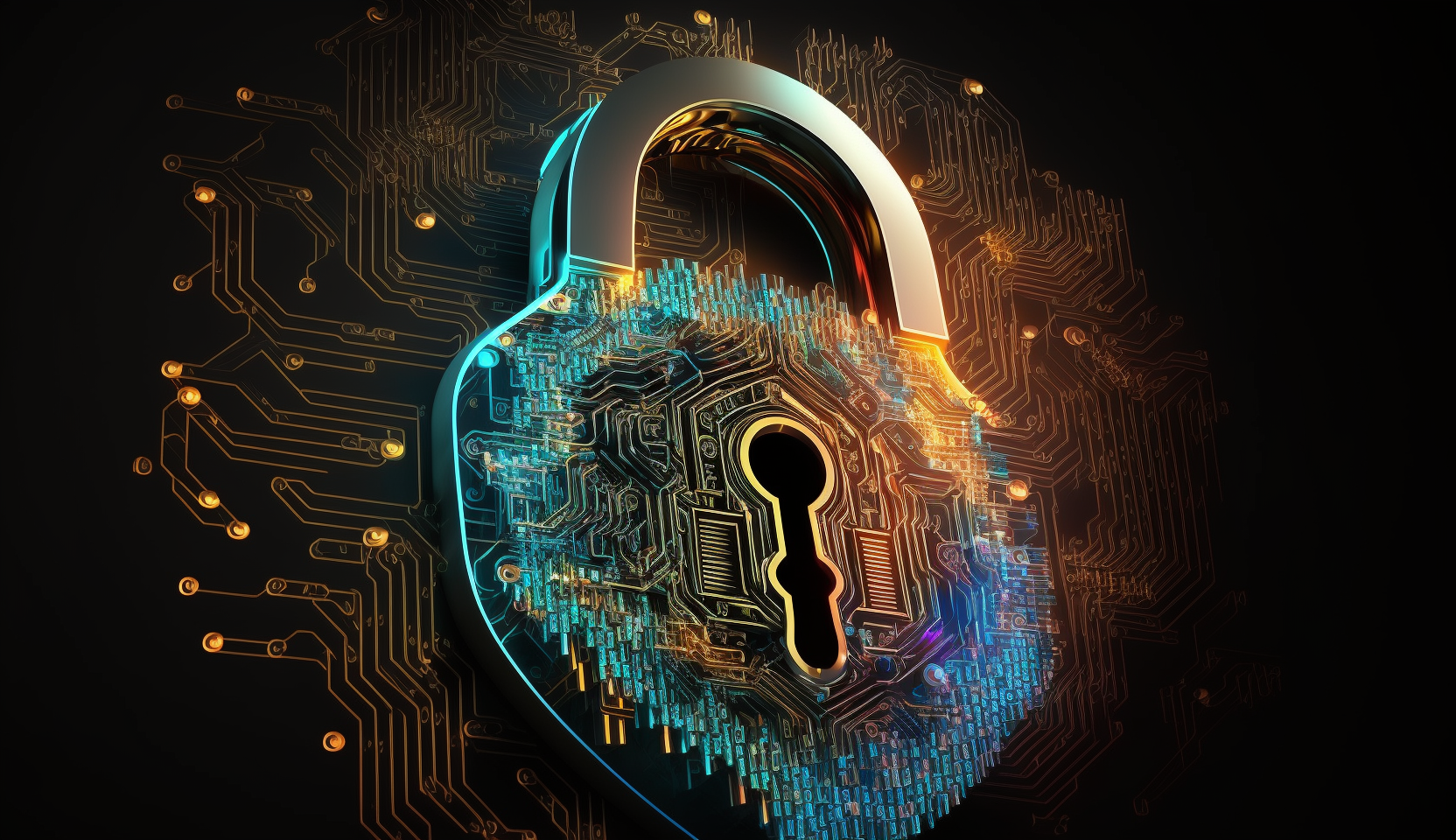 generative AI cybersecurity lock